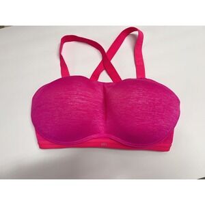Victoria's Secret PINK Wireless Sport Yoga Athletic Supportive Bra 34 DD